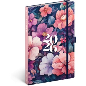 Agenda / notesz Bouquet 2026, 13 x 21 cm