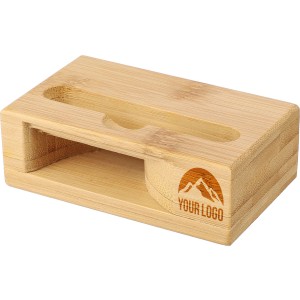 Bambusz telefontart�, barna