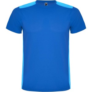 Detroit rvid ujj gyerek sportpl, royal blue (T-shirt, pl, kevertszlas, mszlas)