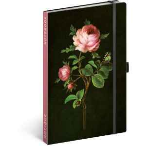 Notebook Roses by Kate�ina Winterov�, lined, 13 � 21 cm