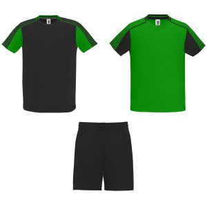 Roly Juve uniszex sport szett, fern green, solid black