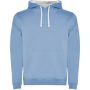 Roly Urban frfi kapucnis pulver, Sky blue, White