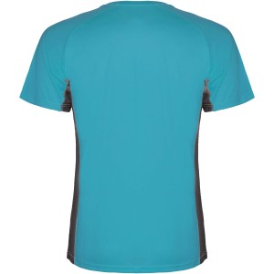 Shanghai rvid ujj frfi sportpl, turquois, dark lead (T-shirt, pl, kevertszlas, mszlas)