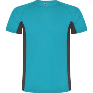 Shanghai rvid ujj frfi sportpl, turquois, dark lead (T-shirt, pl, kevertszlas, mszlas)