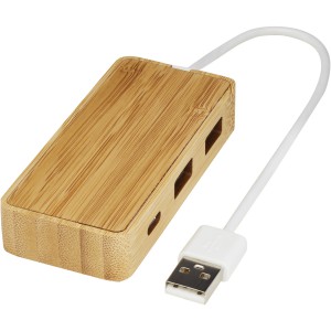 Tapas bambusz USB eloszt�, nat�r