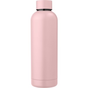 �jraac�l duplafal� palack, 500 ml, pasztell r�zsasz�n